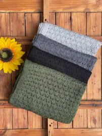 شال رنگی بافت پاییزه مادام بلا رشت