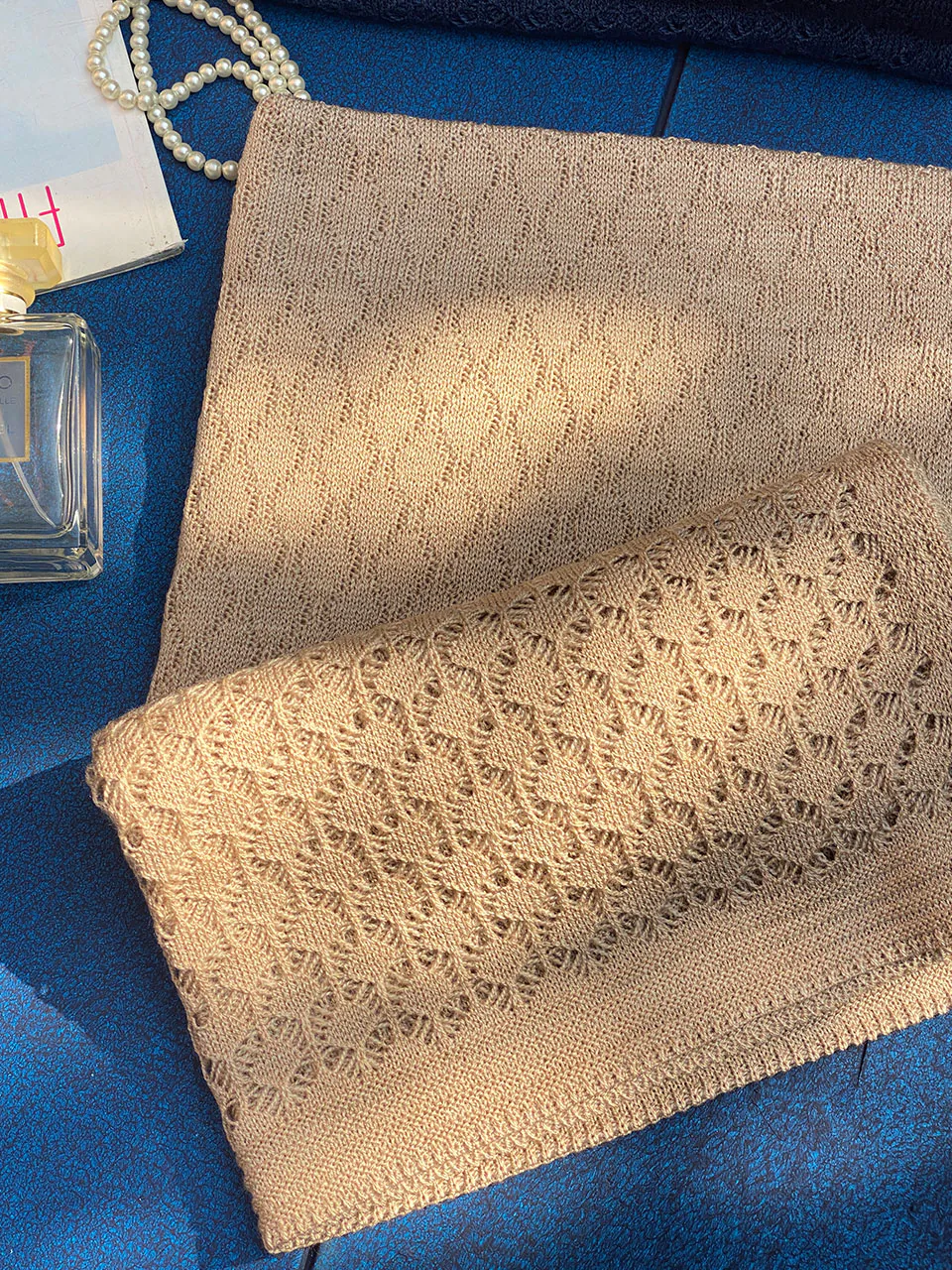 شال رنگی بافت پاییزه مادام بلا رشت