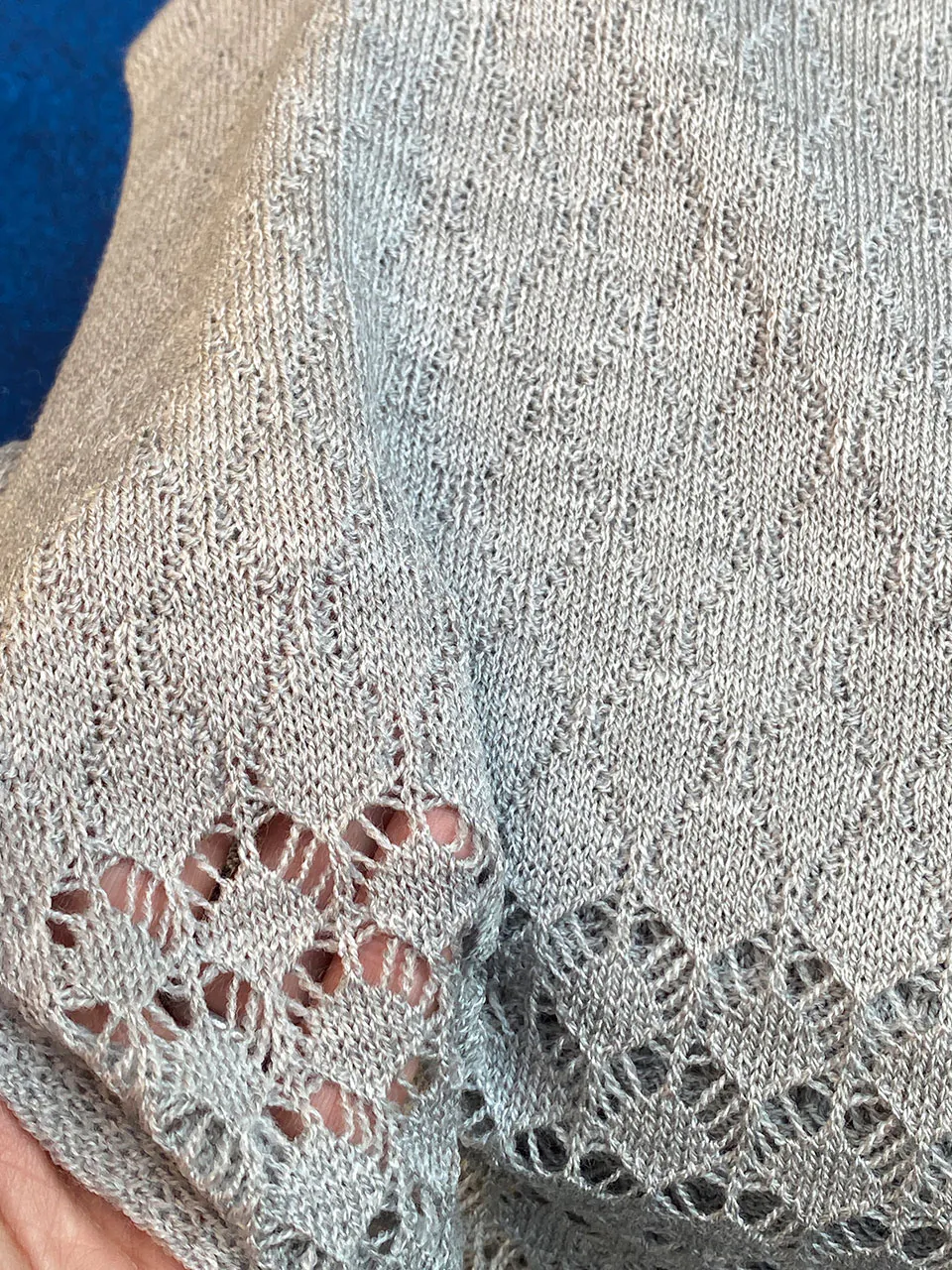 شال رنگی بافت پاییزه مادام بلا رشت