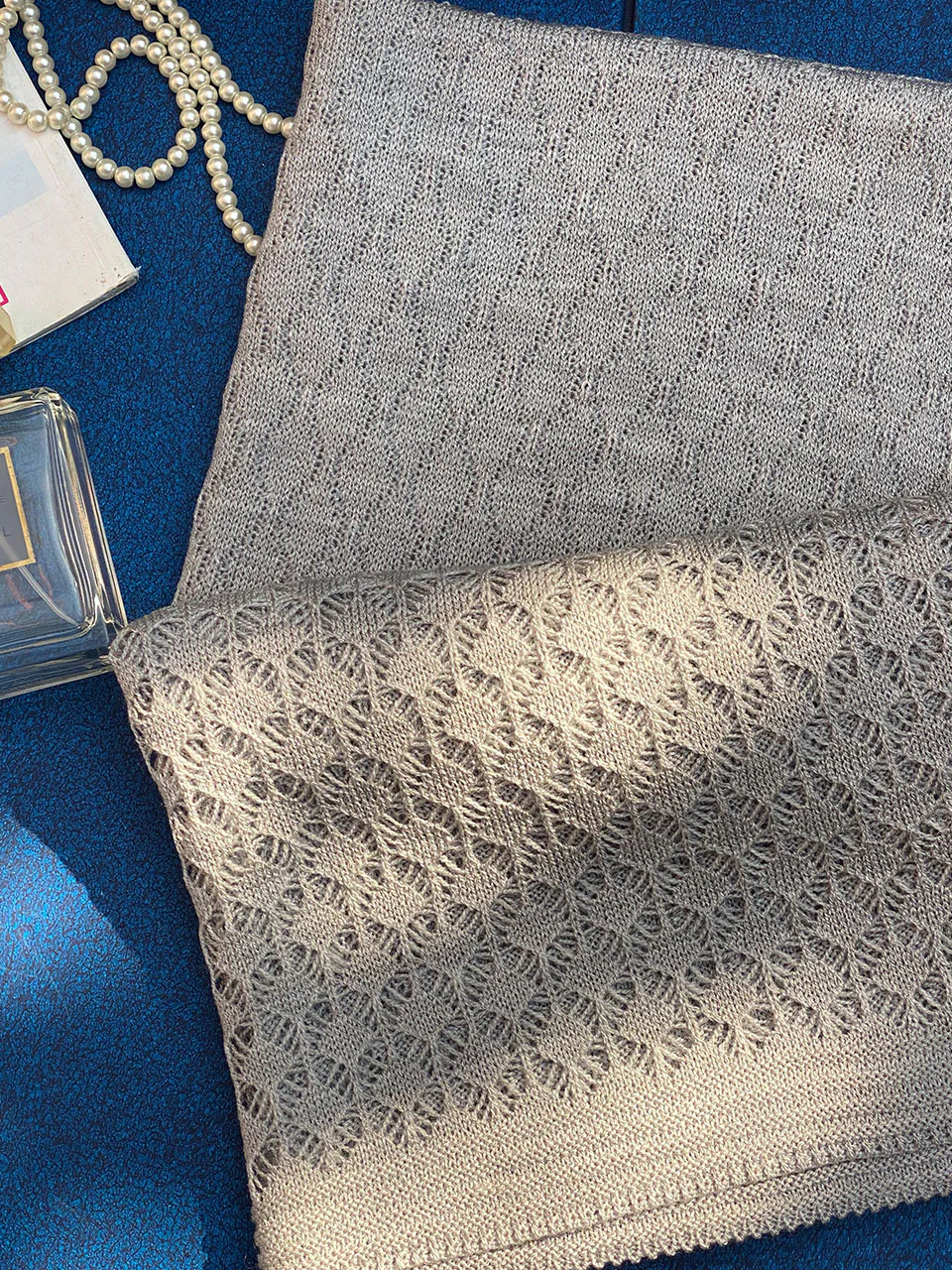 شال رنگی بافت پاییزه مادام بلا رشت