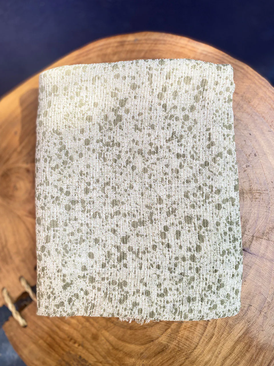 شال طرحدار نخی دورریش