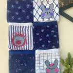 شورت سرمه ای نخی مادام بلا