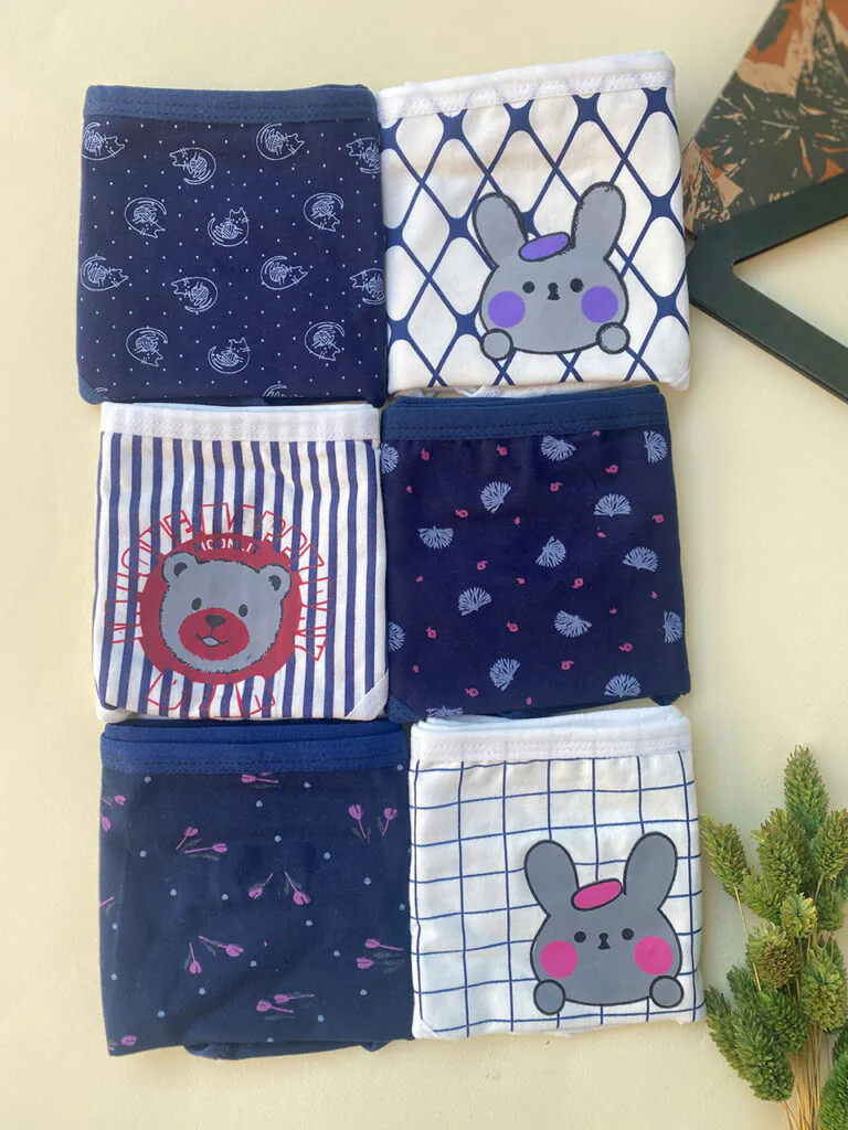 شورت سرمه ای نخی مادام بلا