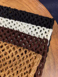 بانانا قلاب بافی سه گوش