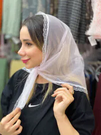 روسری سه گوش تور