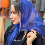 روسری سه گوش تور