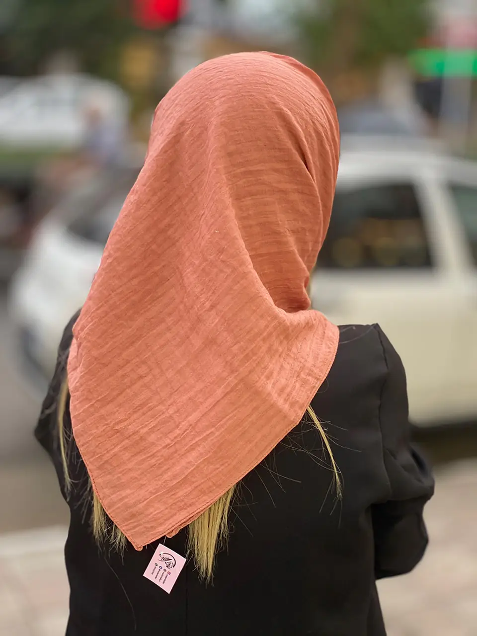 مینی اسکارف نخی