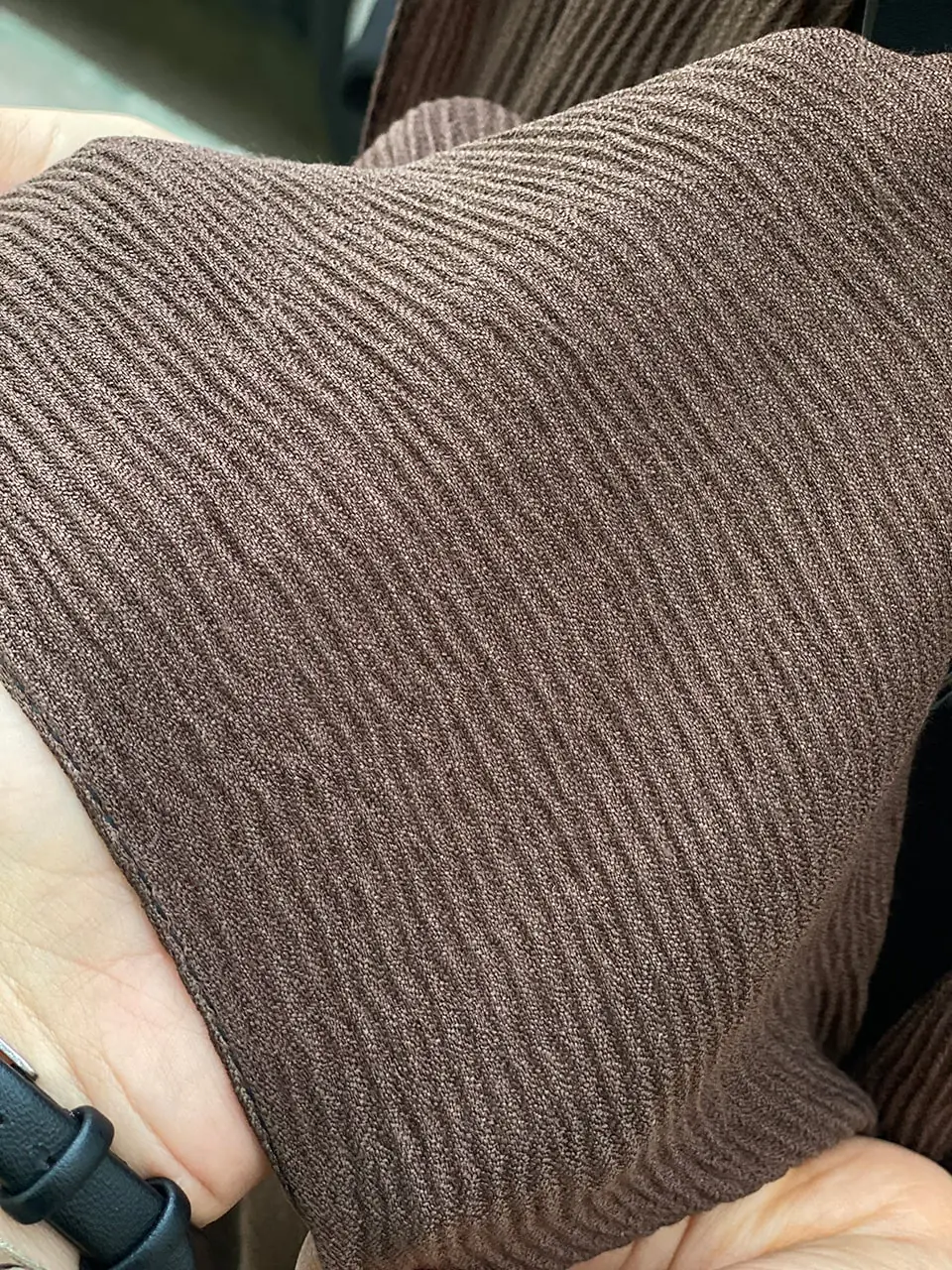 شال نخی برشکا تک رنگ