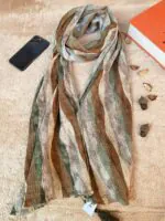 شال برشکا طرح لوزی دخترانه