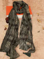 شال پاییزه طرحدار برشکا