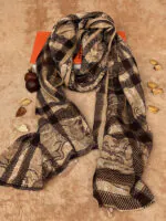 شال پاییزه طرحدار برشکا