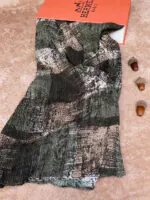 شال نخی برشکا طرحدار زنانه