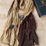 شال دورو سوپرنخ درجه یک رنگی