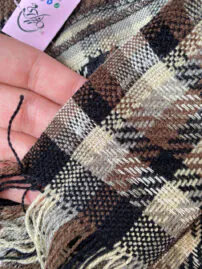 شال بافت پیچازی زنانه