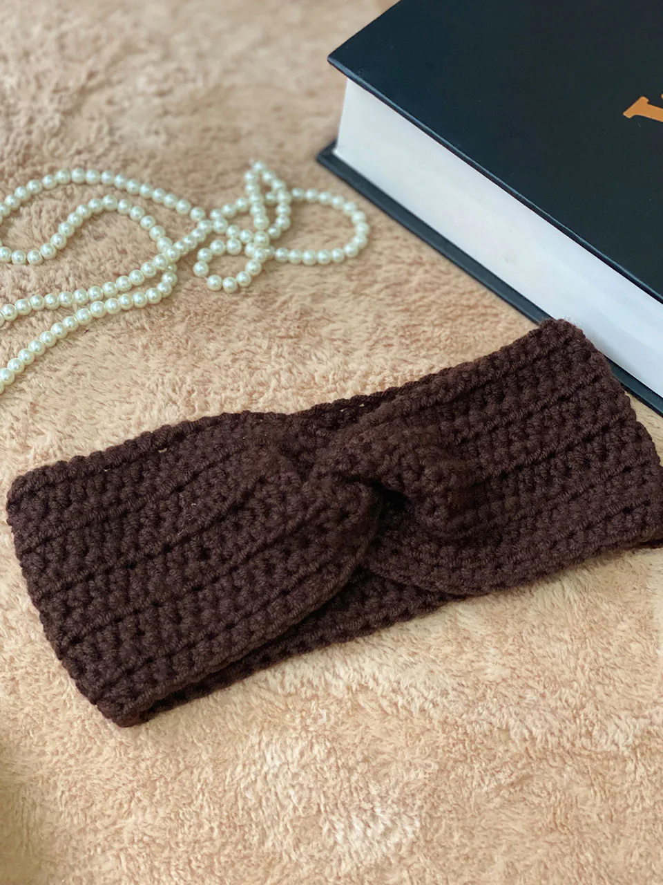 هدبند بافت گره ای مادام بلا