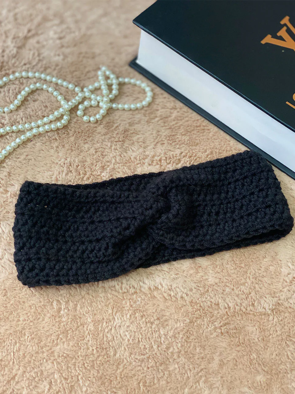 هدبند بافت گره ای مادام بلا