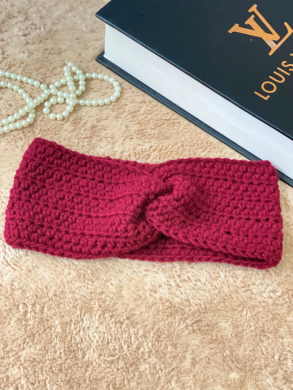 هدبند بافت گره ای مادام بلا