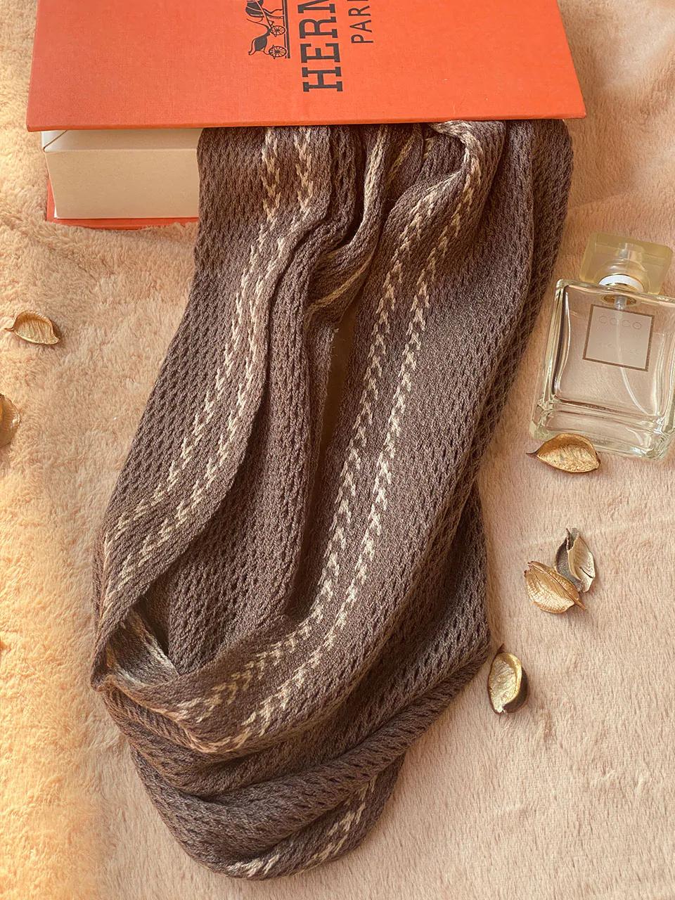 شال بافت پاییزه رینگی