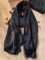 شال کوپرا مشکی