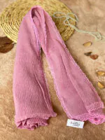 شال برشکا پلیسه ریز شال مادام بلا