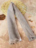 شال برشکا پلیسه ریز شال مادام بلا