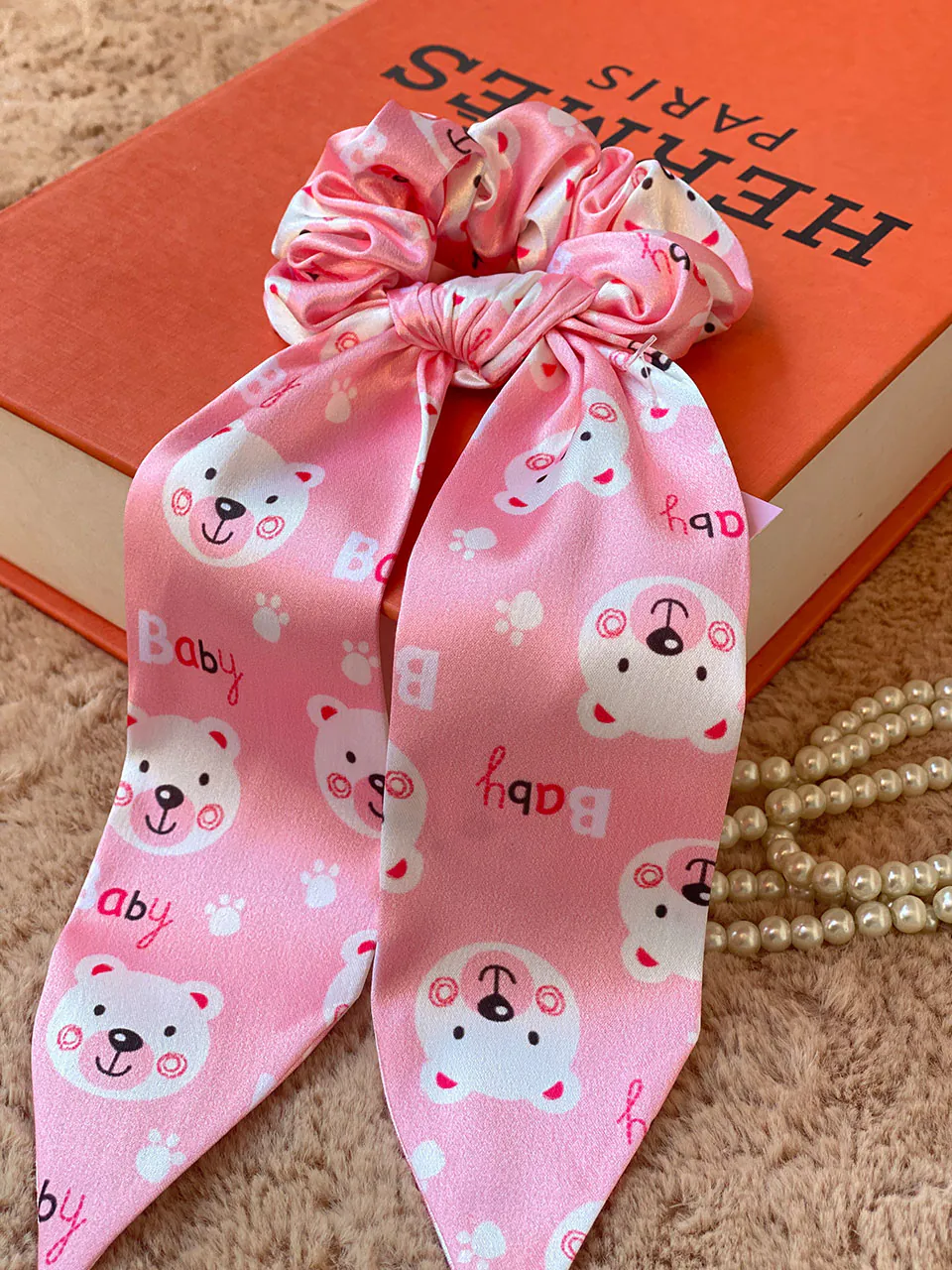 اسکرانچی دخترونه پاپیونی