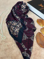 روسری نخی طرحدار زنانه