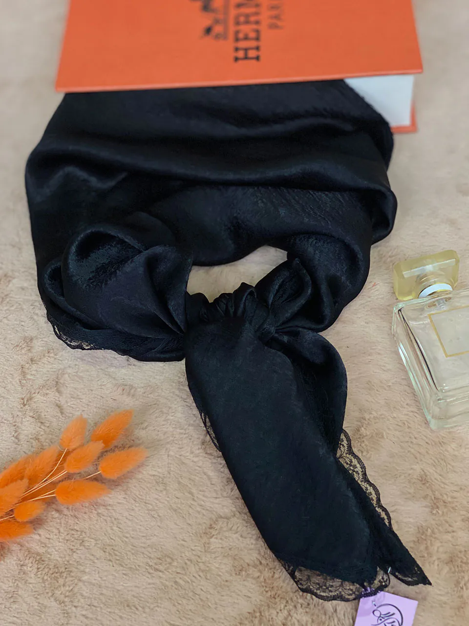 مینی اسکارف تک رنگ کوپرا