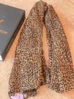 شال پلنگی میکس شال و روسری مادام بلا