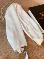 شال نخی دیپلمات راه راه شال مادام بلا رشت