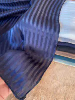 شال نخی دیپلمات راه راه شال مادام بلا رشت