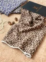 شال پلیسه پلنگی