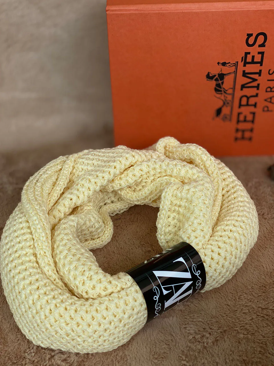 شال گردن رینگی بافت