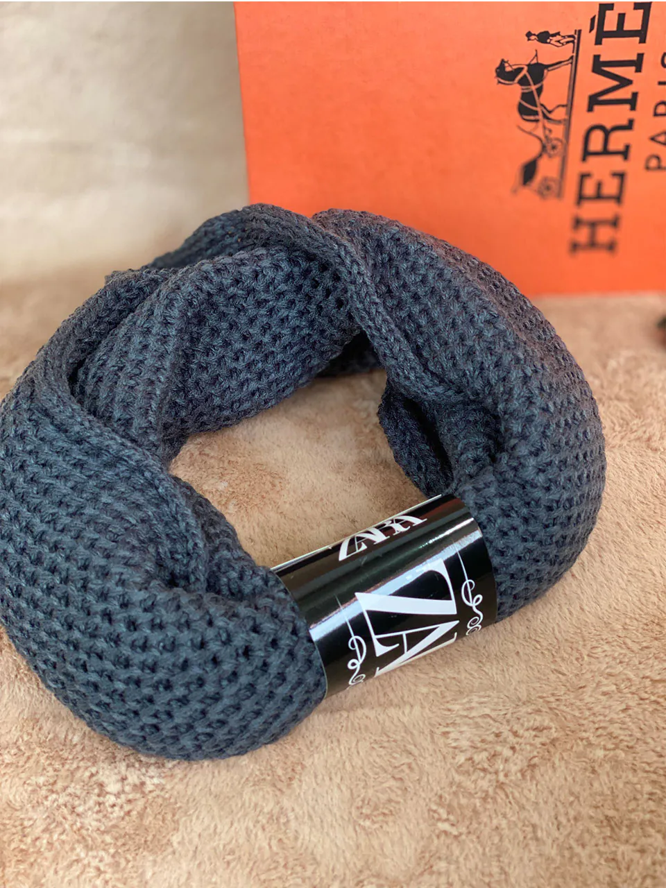 شال گردن رینگی بافت