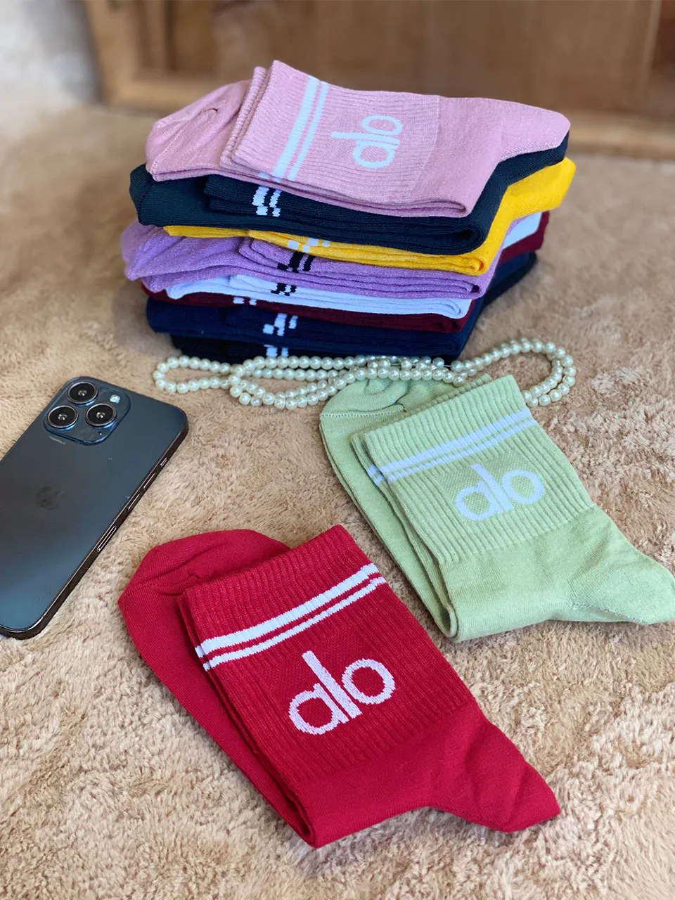 جوراب ساق بلند زنانه الو