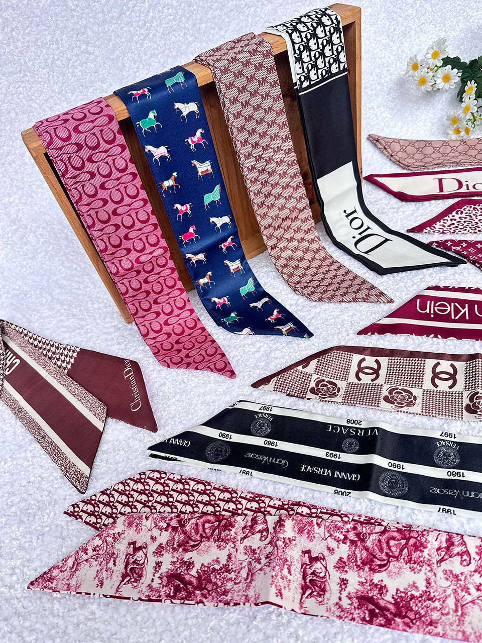 دستمال گردن مارک زنانه ابریشمی