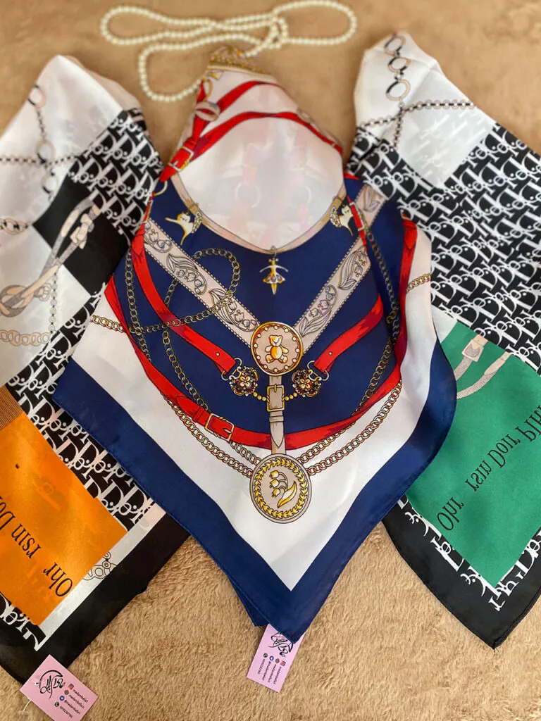 مینی اسکارف ابریشمی