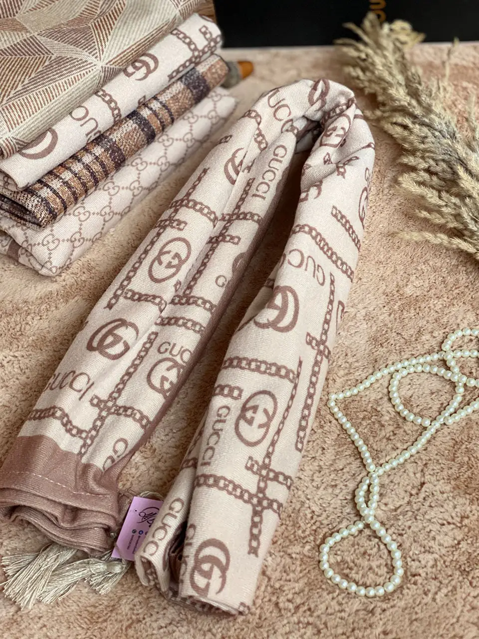 شال موهر مخمل