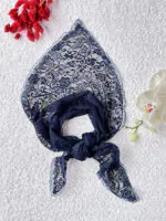 روسری سه گوش دانتل