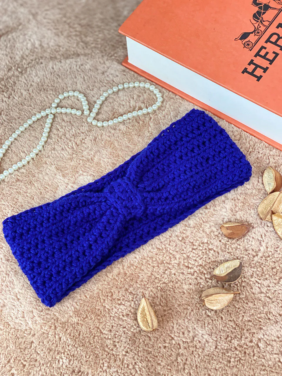 هدبند بافت پاپیونی مادام بلا