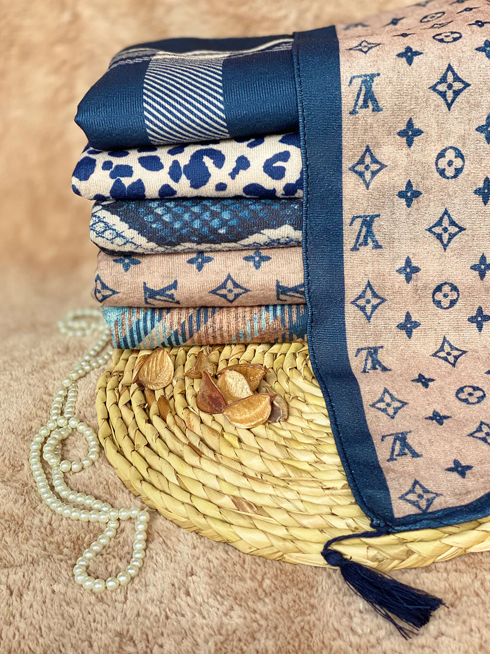 شال موهر مخمل مارک