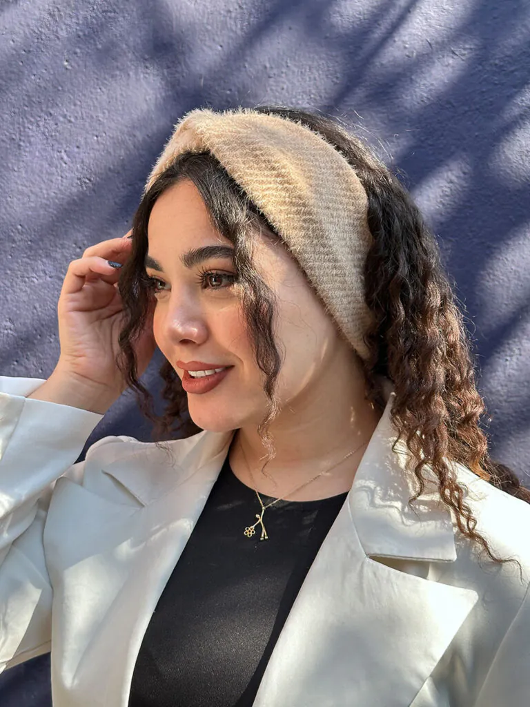 هدبند گره ای دخترونه لمزور