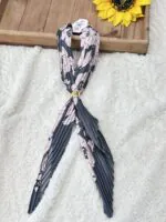 دستمال گردن پلیسه رنگی - Image 5
