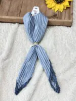 دستمال گردن پلیسه رنگی - Image 3